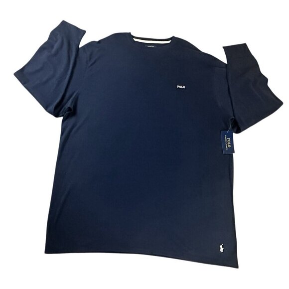 Polo Ralph Lauren Men's Polo Waffle Knit Thermal Crew-Neck T- Sz 4XT - Picture 1 of 14